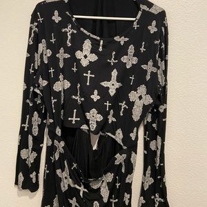 Plus Size Black Bodycon Dress 3x